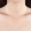 Simple Snake Chain Necklace in Silver-Westeryn