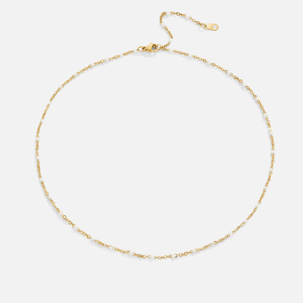 Pure White Pearl Necklace-Westeryn