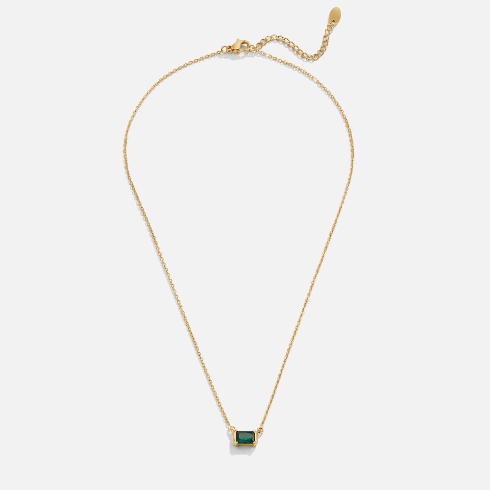 Moni Green Emerald Necklace-Westeryn