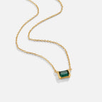 Moni Green Emerald Necklace-Westeryn