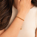 Nila Beaded Gold Bracelet-Westeryn