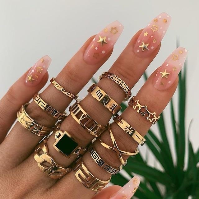 Exclusive Set of 8 to 12 Unique Rings