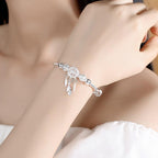 Adjustable Silver Dreamcatcher Bracelet-Westeryn