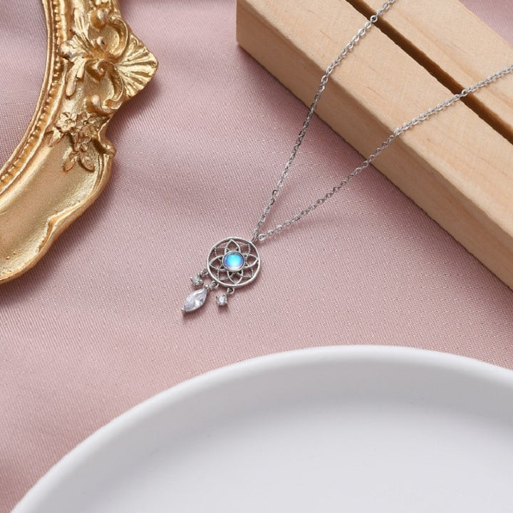 Moonstone Necklace - Dreamcatcher-Westeryn