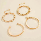 Elan Mercer Bracelet Set | Gold-Westeryn