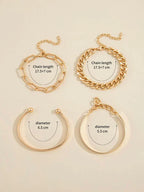 Elan Mercer Bracelet Set | Gold-Westeryn