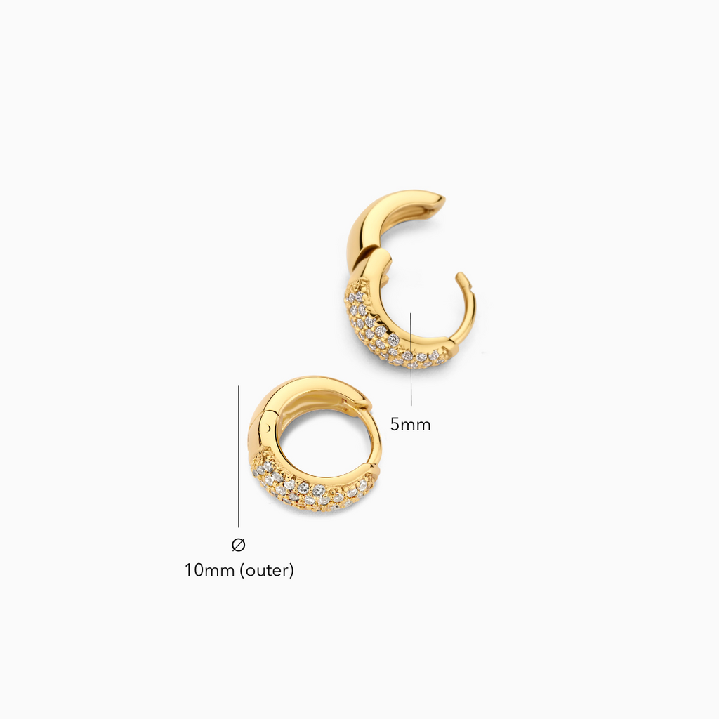 Jules Mini Hoops | Gold-Westeryn