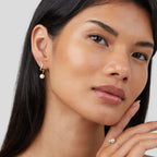 Tam Pearl Wave Earrings-Westeryn