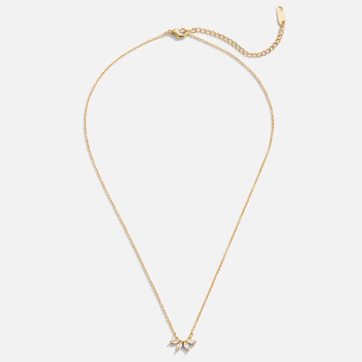 Omelia Crystal Leaf Necklace-Westeryn