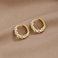 Vale Pearl Hoop Earrings-Westeryn