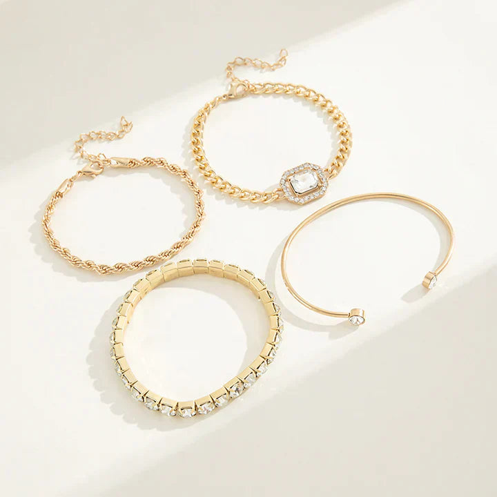 Domitia Calvina Bracelet Set | Gold-Westeryn