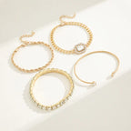 Domitia Calvina Bracelet Set | Gold-Westeryn