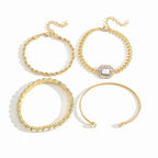 Domitia Calvina Bracelet Set | Gold-Westeryn