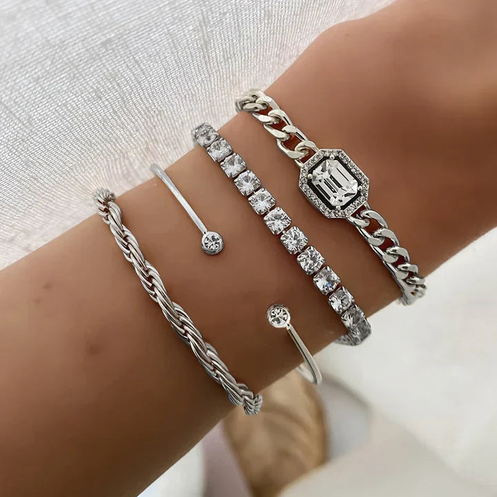 Domitia Calvina Bracelet Set | Gold-Westeryn