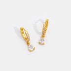 Premium Crystal Gold Earrings-Westeryn
