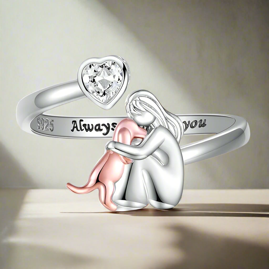 Always in My Heart Adjustable Ring