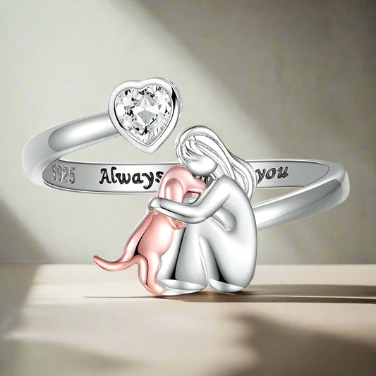 Always in My Heart Adjustable Ring