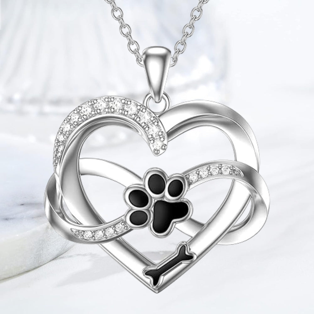 Endless Love Paw Necklace