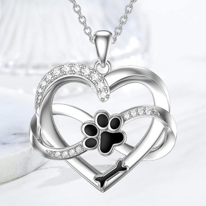 Endless Love Paw Necklace